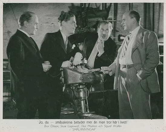 Bror Olsson, Sture Lagerwall, Thor Modéen, Sigurd Wallén - Smålänningar - Fotosky