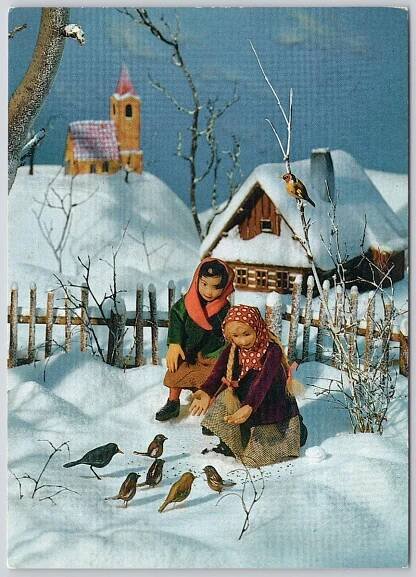 VÁNOCE - J. Hanuš st.  - Pohlednice