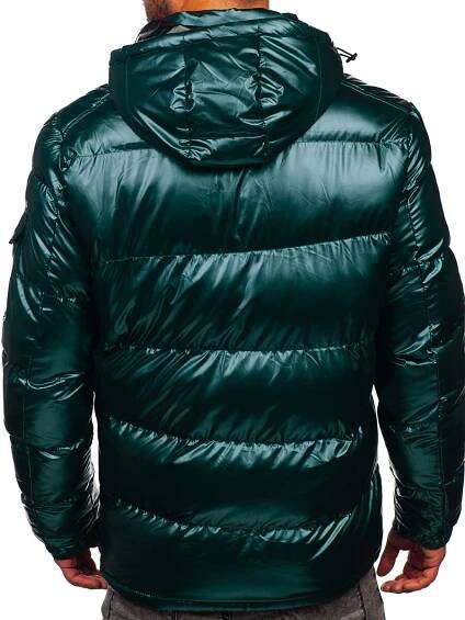 ZIMNÍ BUNDA PÁNSKÁ ZELENÁ EX2138 DENLEY_3XL Velikost 3XL