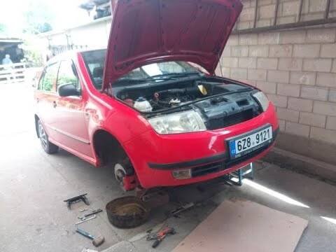 fabia 1.4 mpi výměna rozvodového řetězu