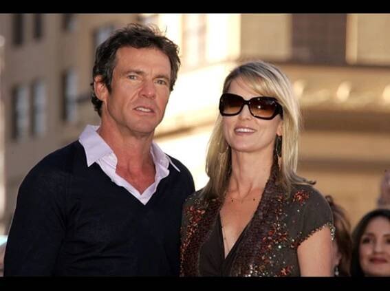 Dennis and Kimberly Quaid -- Happier Times