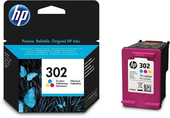 HP F6U65AE č. 302 barevná