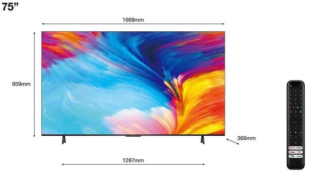 43" TCL 43P635