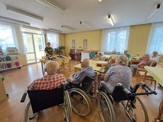 Přednáška o ústecké zoologické zahradě - Domov pro seniory Bukov, příspěvková organizace