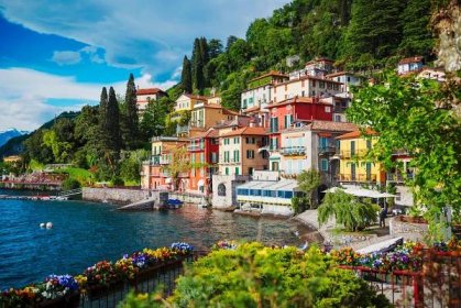 Stock fotografie Jezero Como Itálie – stáhnout obrázek nyní - Itálie, Komské Jezero - Jezery, Como - Province of Como