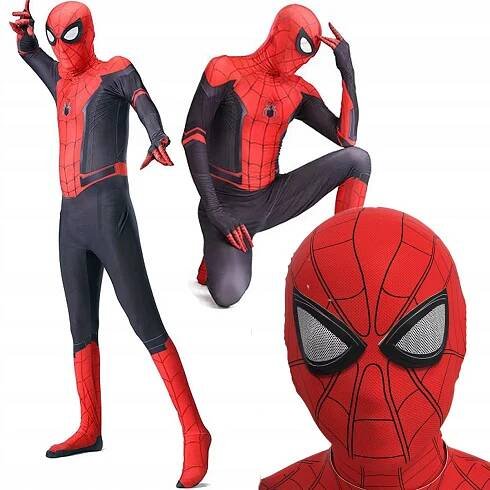 Kostým Převlek pro dospělé KOSTÝM Spiderman karneval M/L