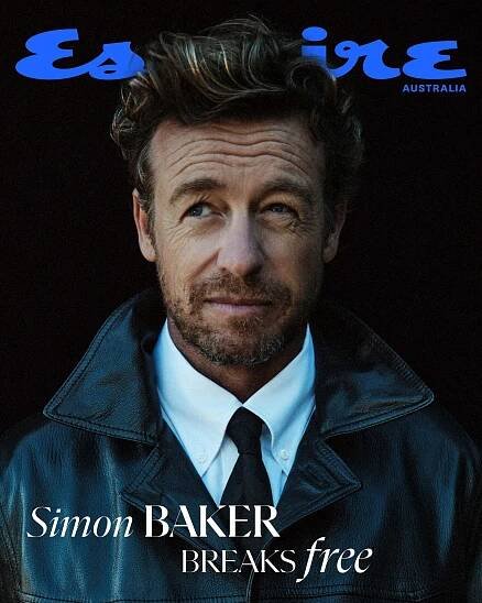 Simon Baker for Esquire Australia. Photography: Georges Antoni