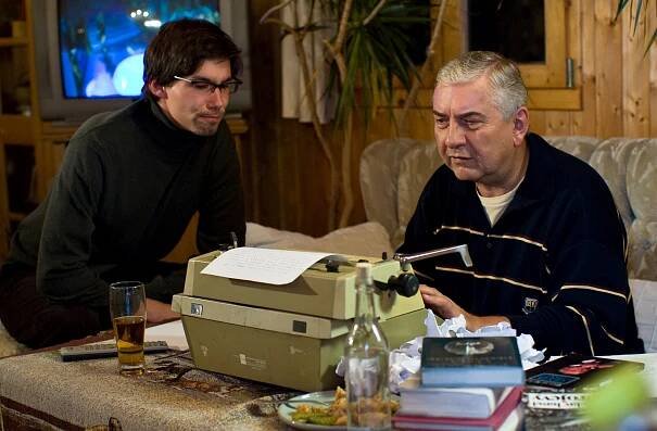 3 plus 1 s Miroslavem Donutilem - Novoroční projev - Z filmu - František Skopal, Miroslav Donutil