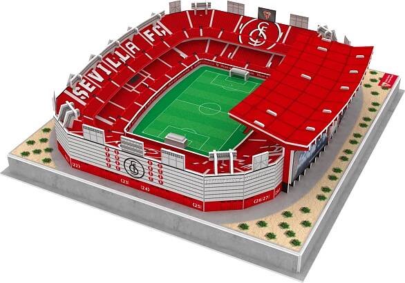3D PUZZLE STADIUM Svítící 3D puzzle Stadion Ramón Sánchez-Pizjuán - FC Sevilla