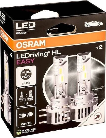 OSRAM LEDriving HL Easy 64176DWESY-2HB H15 12V 2 ks
