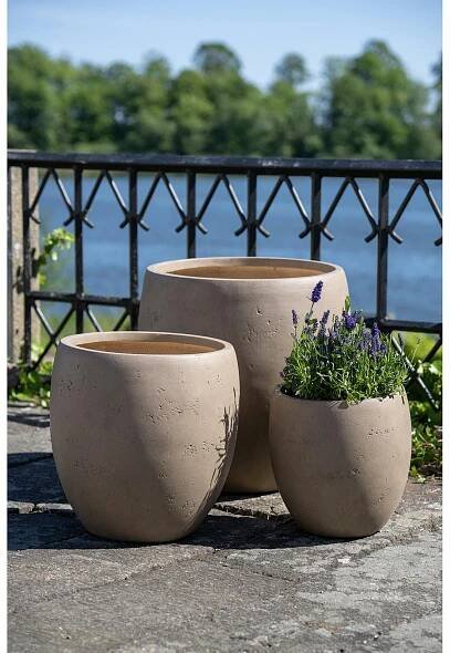Květináče v sadě 3 ks ø 54 cm Beckley – House Nordic
