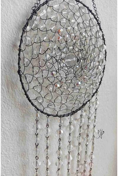 Drátěná slunohra - zvonkohra něžnost 12,5x36cm :: AndělskéDárky.cz