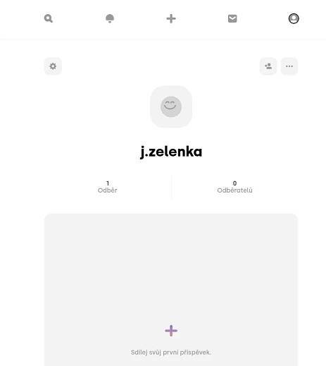 Každý účet ale může být tvůrcem.