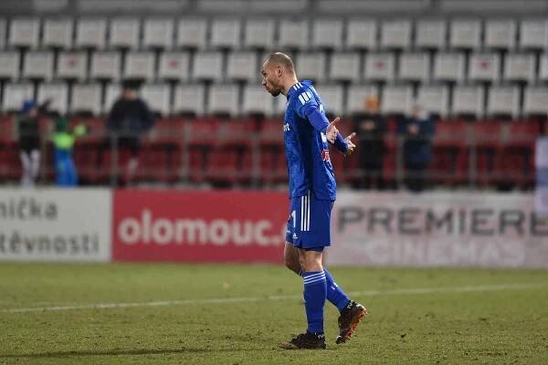 Fotbalisté Sigmy Olomouc vypadli z poháru se Slováckem. Michal Vepřek