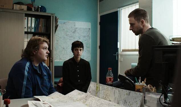 První případ - Z filmu - Alexis Neises, Noée Abita, Anders Danielsen Lie
