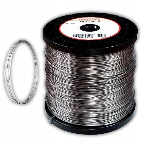 Odporový drát Kanthal D 1,0 mm - 10 m pro řezání polystyrenu ORIGINÁLNÍ ŠVÉDSKÝ