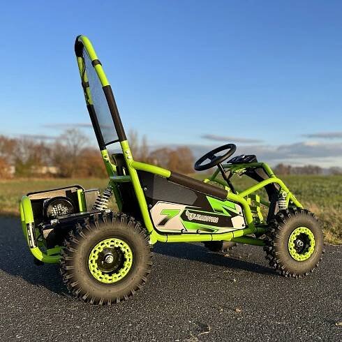 Dětská elektrická Buggy Leramotors Razor I 1000W - zelená - 3. pohled