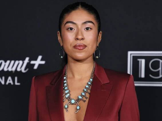 Aminah Nieves attends the Los Angeles Premiere Of Paramount+'s 