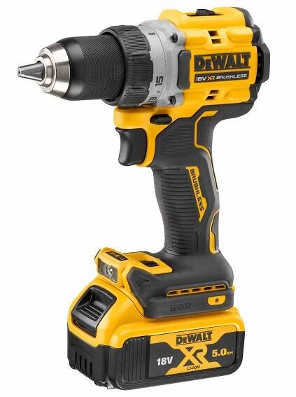 DeWALT DCD800P2T 18V AKU vrtačka, 2x5Ah, nabíječka, Tstak
