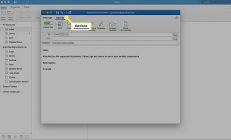 Jak požadovat potvrzení o přečtení v aplikaci Microsoft Outlook 9