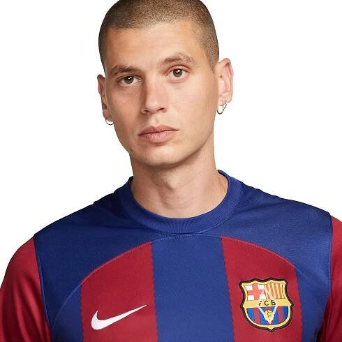 Pánský dres s krátkým rukávem Nike FC Barcelona Stadium 2023/24, domácí