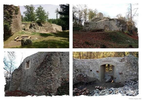 Šílenství i odvaha. Muž a jeho kamarádi se pustili do rekonstrukce hradu
