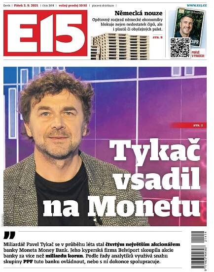 Časopis E15 - 3.9.2021
