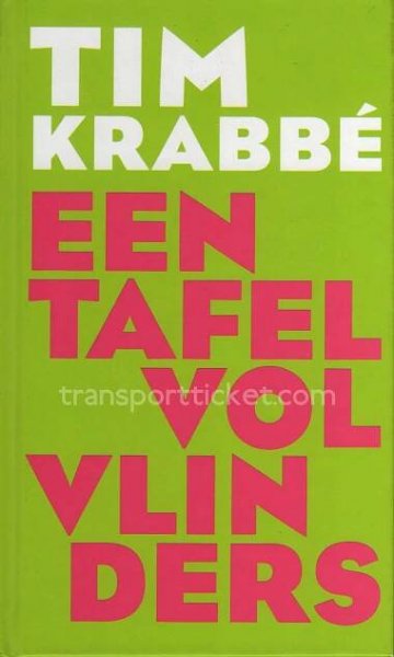 Tim Krabbé - Een tafel vol vlinders (2009)
