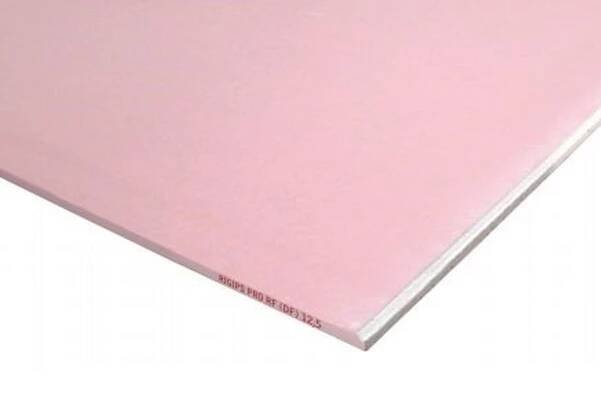 Deska sádrokartonová Rigips RF – 15 × 1250 × 2000 mm
