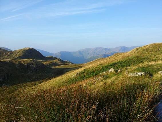 View SW from Angle Tarn - Patterdale (10.09.14)