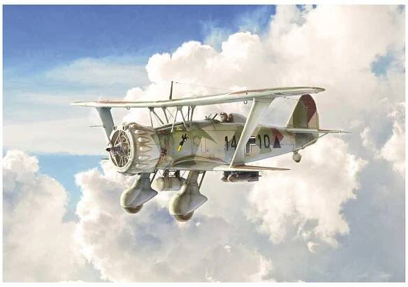 Henschel Hs 123 (1:48) Italeri 2819 - Obrázek