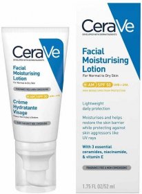 CERAVE Facial Moisturising Lotion - Hydratační péče o pleť SPF 50, 52 ml.