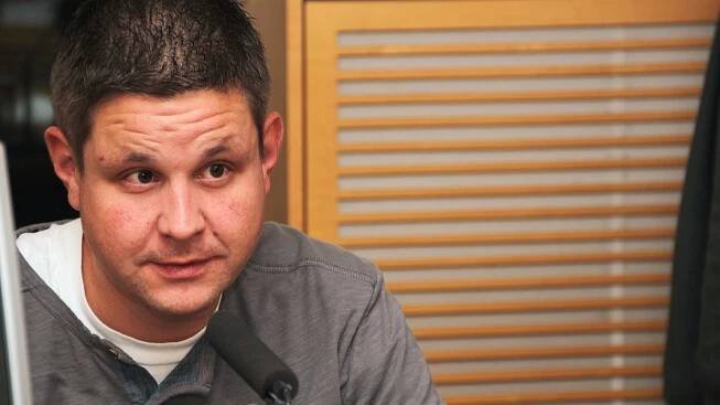 Michal Novotný během rozhovoru