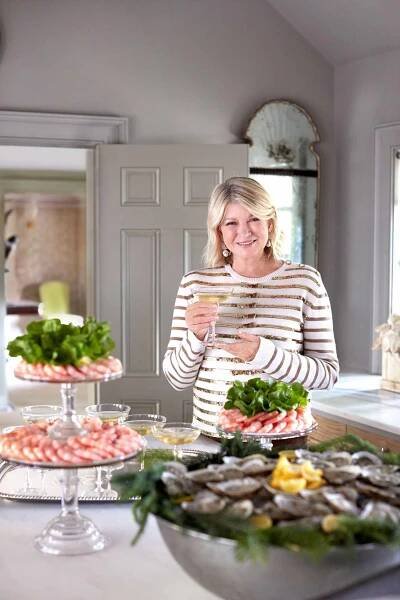 Martha Reveals What She Always Serves at Holiday Parties