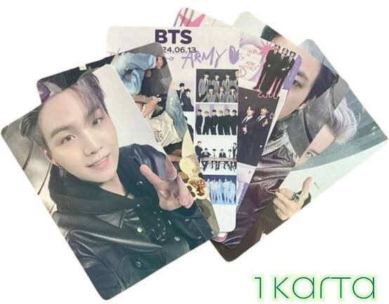 K-POP BTS kartička 1 ks
