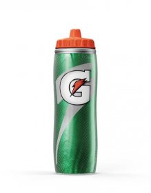 Insulated Squeeze Bottle Green
