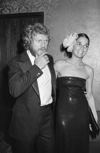 Ali MacGraw and Steve McQueen in 1974