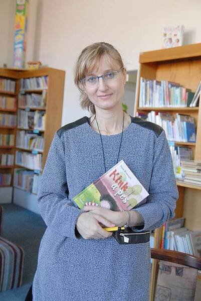 Spisovatelka Ivona Březinová na návštěvě Jičína