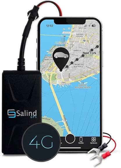 Salind ‎4G - Dolt fäste1,38m kabel LTE Car GPS Tracker Instruction Manual