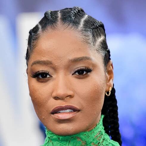 Keke Palmer Wore Rainbow Butterfly Clips In Her Hair Like It's 1999 All Over Again — See Photos