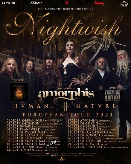 European Tour Rescheduled to 2021!