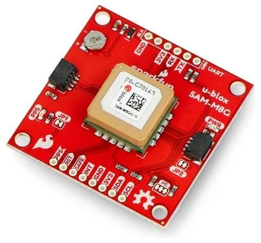 Modul GPS SAM-M8Q - Qwiic - PCB anténa - SparkFun GPS-15210