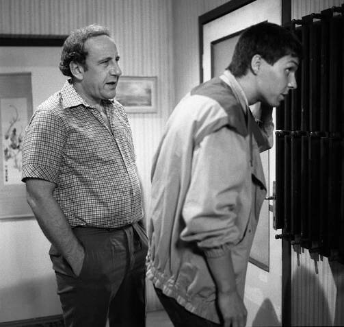 Bakaláři - Snacha - Z filmu - Miroslav Moravec, Karel Greif