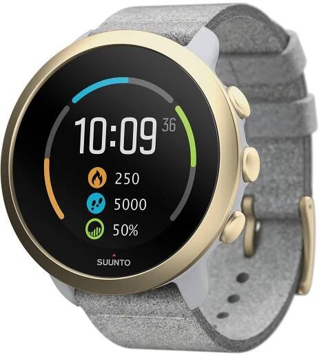 Suunto 3 Pebble White Light Gold Wrist HR SS050599000 – chytré hodinky • Hodinkovna.cz