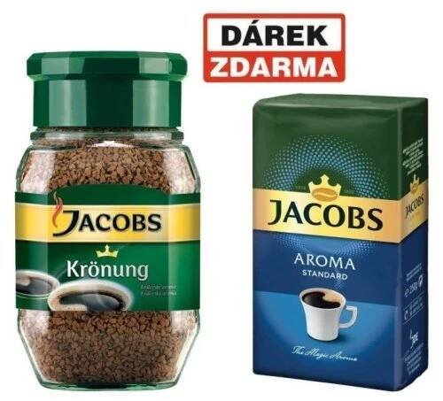 Káva Jacobs Krönung, instantní, 200 g, 3 ks - Akce