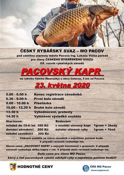 Pacovský kapr 2020