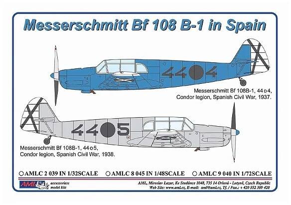 Messerschmitt Bf 108 in Spain