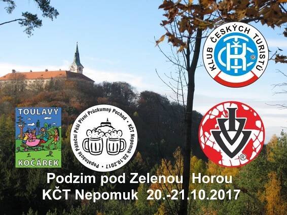 Pochod Podzim pod Zelenou Horou | NEPOMUK – poutní město, rodiště sv. Jana Nepomuckého
