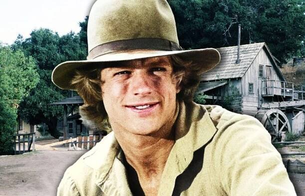 LITTLE HOUSE ON THE PRAIRIE, on set, with Dean Butler Composite(1983), 1974-1983.