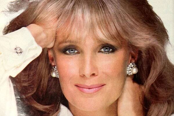 Actress Linda Evans showed off Ultress hair color in the '80s
